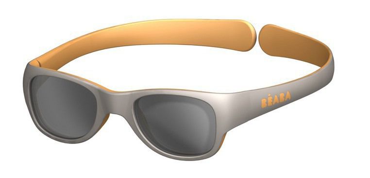 Brązowe okulary przeciwsłoneczne dla dziecka Beaba Traveller 360 z filtrem UV